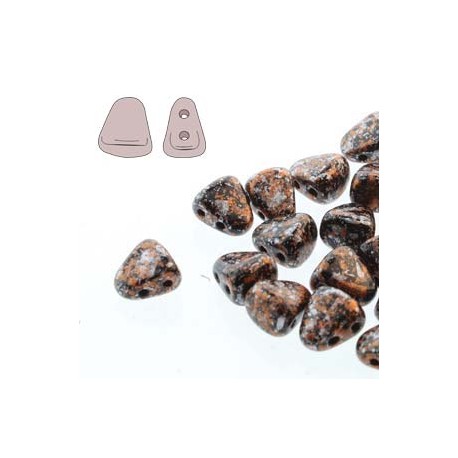 NIB-BIT 6 x 5 mm Jet Tweedy Copper - 5 g