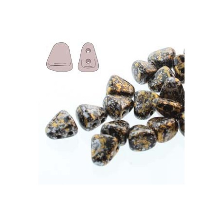 NIB-BIT 6 x 5 mm Jet Tweedy Copper - 5 g