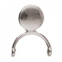 Cymbal Venio II Perno Orecchini per Delica Color Argento Anticato- 2 pz