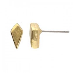 Cymbal Latinaki Kite Earring Stud 24K Gold Plated - 2 pcs