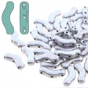 Bridge 12x3 mm Silver Aluminium Mat - 5 g