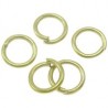 Anellini Aperti 6x1 mm Color Oro - 50 pz
