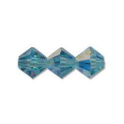 Bicono Preciosa 4 mm Amethyst AB - 40 pz