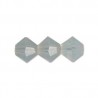 Bicono Preciosa 4 mm Crystal AB - 40 pz