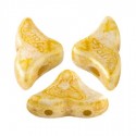 Helios® par Puca® 6x10 mm Opaque Beige Spotted - 5 g