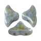 Helios® par Puca® 6x10 mm Opaque Blue Green Spotted - 5 g