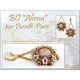 Helios® par Puca® 6x10 mm Crystal Copper Spotted - 5 g