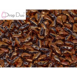 DropDuo 3 x 6 mm Crystal Sunset Full - 40 pcs