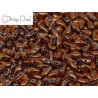 DropDuo 3 x 6 mm Crystal Sunset Full - 40 Pz