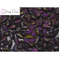 DropDuo 3 x 6 mm Jet Full Sliperit Matted - 40 pcs