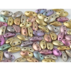 MOBYDUO® 3 x 8 mm Ancient Gold - 25 pcs