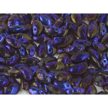 MOBYDUO® 3 x 8 mm Crystal Full Azuro - 25 Pz