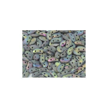 MOBYDUO® 3 x 8 mm Crystal Etched Full Vitrail - 25 Pz