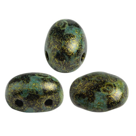 Samos® par Puca® 5x7 mm Crystal Copper Spotted - 5 g