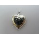 Pendente in Argento 925 Cuore 25x24 mm Apribile