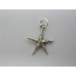 Pendente in Argento 925 Stella Marina 25x22 mm 