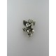 Pendente in Argento 925 Angelo Con Mani Giunte 20x15 mm 