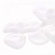 Perline Rose Petals 8x7 mm Crystal Matted - 40 pz