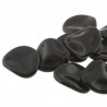 Perline Rose Petals 14x13 mm Jet - 15 pz