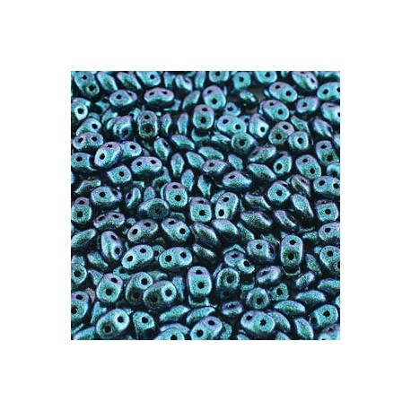 Superduo 2,5x5 mm Polychrome Indigo Violet - 10 g