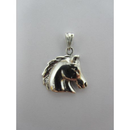 Pendente in Argento 925 Cavallo 17x17 mm 