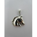 Pendente in Argento 925 Cavallo 17x17 mm 