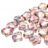 Ginkgo Leaf Bead 7,5 x 7,5 mm Crystal Full Sliperit Dot - 5 g