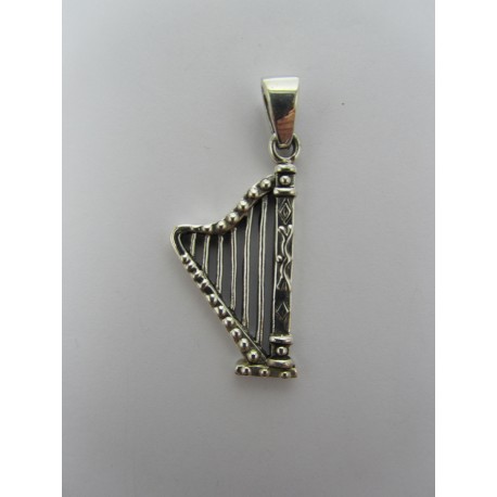 Pendente in Argento 925 Arpa 30x15 mm 
