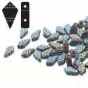 Kite Beads 9 x 5 mm Jet Laser Web Mat - 5 g