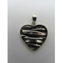 Pendente in Argento 925 Cuore 28x26 mm 