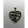 Pendente in Argento 925 Cuore 28x26 mm 