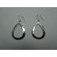 Orecchini in Argento 925 Goccia 37x25 mm 