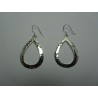 Orecchini in Argento 925 Goccia 37x25 mm 
