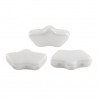 Delos® par Puca® 6x11 mm Opaque White Ceramic Look - 10 g