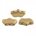 Delos® par Puca® 6x11 mm Light Gold Mat - 10 g