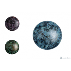 Cabochon par Puca®  18 mm Set N. 1 Spotted Colours - 1 pack