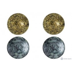 Cabochon par Puca®  18 mm Set N. 2 Spotted Colours - 1 pack