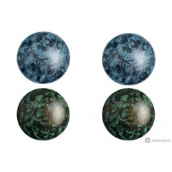 Cabochon par Puca®  18 mm Set N. 3 Spotted Colours - 1 pack