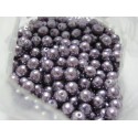 Perle Cerate in Vetro 6 mm Lilac - 25 Pz