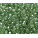 Mezzo Cristallo 4 mm Crystal Mint Luster - 50 Pz