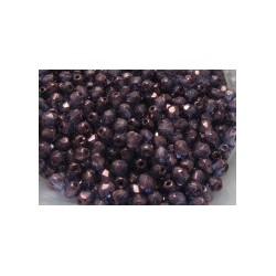 Mezzo Cristallo 4 mm Crystal Lila Vega Luster - 50 Pz