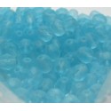 Mezzo Cristallo 6 mm Light Aquamarine Matted - 25 Pz