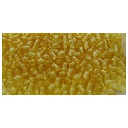 Perle Tonde in Vetro di Boemia 3 mm Light Topaz - 50 Pz