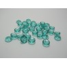 Perline PIggy 4x8 mm Transparent Light Teal - 30 pz