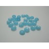 Perline PIggy 4x8 mm Milky Aquamarine - 30 pz