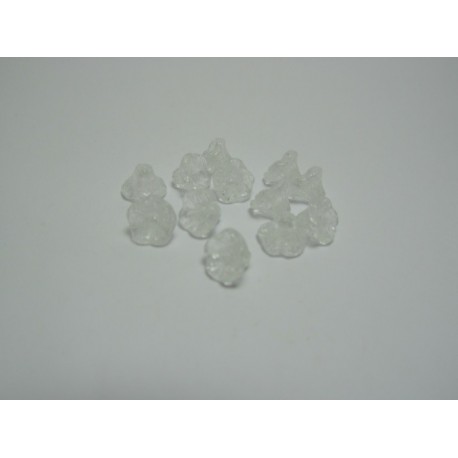 Perline Flower Cup 7x5 mm Crystal - 25 pz
