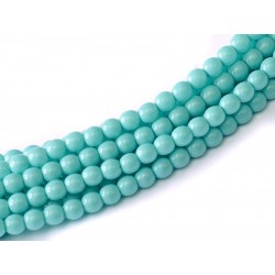 Perle Cerate in Vetro 3 mm Turquoise - 50 Pz