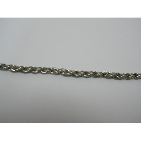 Catena Color Platino Diametro circa 2,5 mm - 1 m