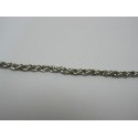 Catena Color Platino Diametro circa 2,5 mm - 1 m