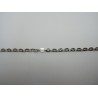 Catena Ovale Color Platino 2x3 mm - Spezzone da circa 48-50 cm